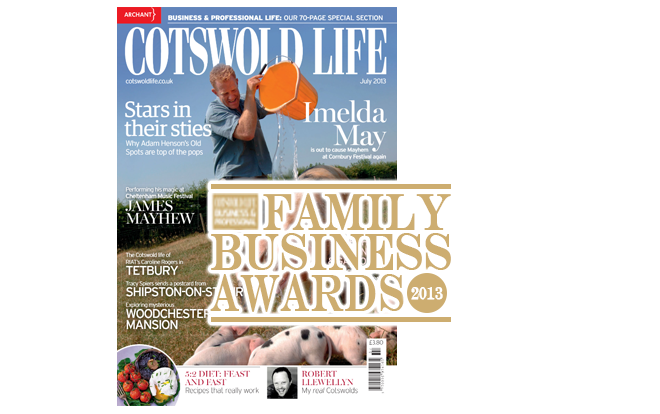 Cotswold Life Family Business Award Winners 2013